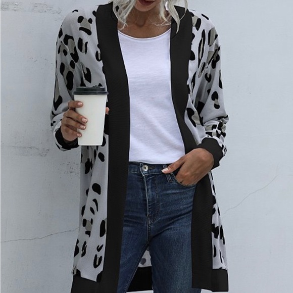 Leopard Print Cardigan - Picture 5 of 5